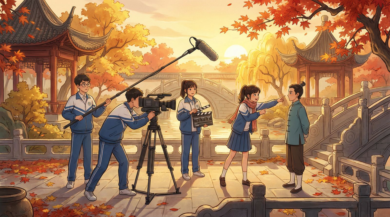 国产自拍传媒校园短片